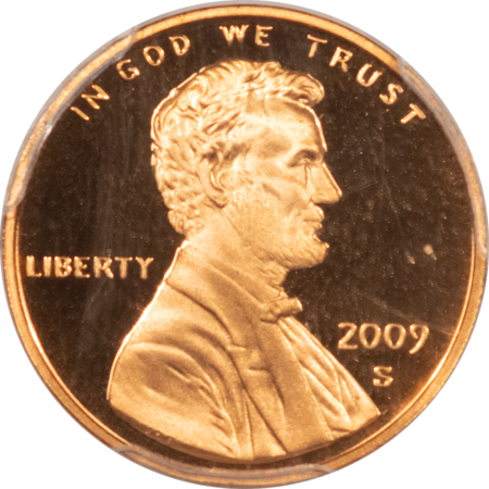 Lincoln Cents (Memorial) 2009-S PROOF EARLY CHILDHOOD LINCOLN CENT – PCGS PR-70 RD DCAM