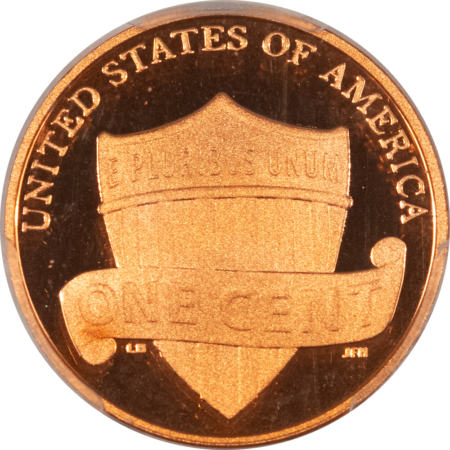 Lincoln Cents (Memorial) 2012-S PROOF SHIELD LINCOLN CENT – PCGS PR-70 RD DCAM, TOUGH!