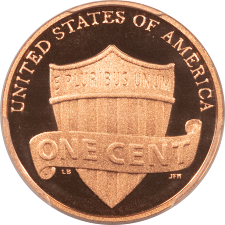 Lincoln Cents (Memorial) 2014-S PROOF SHIELD LINCOLN CENT – PCGS PR-70 RD DCAM