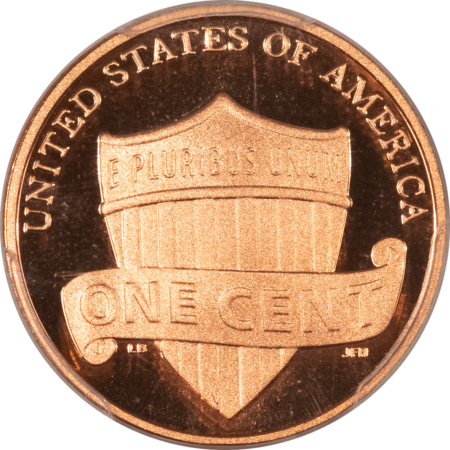 Lincoln Cents (Memorial) 2015-S PROOF SHIELD LINCOLN CENT – PCGS PR-70 RD DCAM
