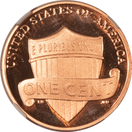 Lincoln Cents (Memorial) 2019-S PROOF SHIELD LINCOLN CENT NGC PF-70 RD ULTRA CAMEO, FIRST DAY OF ISSUE!