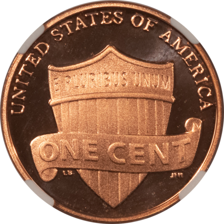 Lincoln Cents (Memorial) 2019-W SHIELD LINCOLN CENT NGC PF-70 RD ULTRA CAMEO 1ST DAY OF ISSUE 1ST W MINT