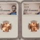Lincoln Cents (Memorial) 2023 & 2023-D SHIELD LINCOLN CENT 2 COIN SET – NGC MS-68 RD, EARLY RELEASES!