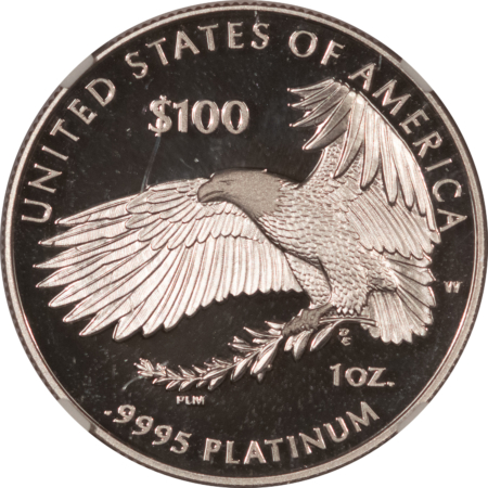 American Platinum Eagles 2024-W PROOF $100 1 OZ .9995 AMERICAN PLATINUM EAGLE – NGC PF-70 ULTRA CAMEO
