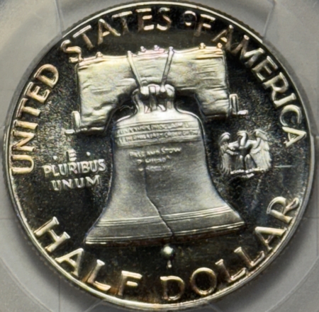 Franklin Halves 1955 PROOF FRANKLIN HALF DOLLAR – PCGS PR-67