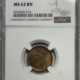 Indian 1901 INDIAN CENT – NGC MS-64 BN