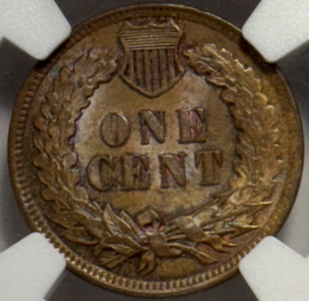 Indian 1907 INDIAN CENT – NGC MS-63 BN