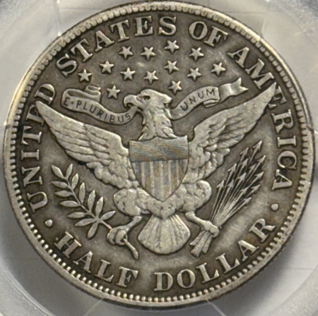 Barber Halves 1909 BARBER HALF DOLLAR – PCGS VF-35, ORIGINAL & PERFECT!