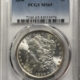 Early Halves 1801 $1 DRAPED BUST DOLLAR – PCGS VF-20, VERY NICE, PROBLEM-FREE!