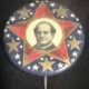 New Store Items 1904 TEDDY ROOSEVELT 1 1/4″ CELLULOID CAMPAIGN BUTTON, VERY SCARCE & NEAR-MINT!
