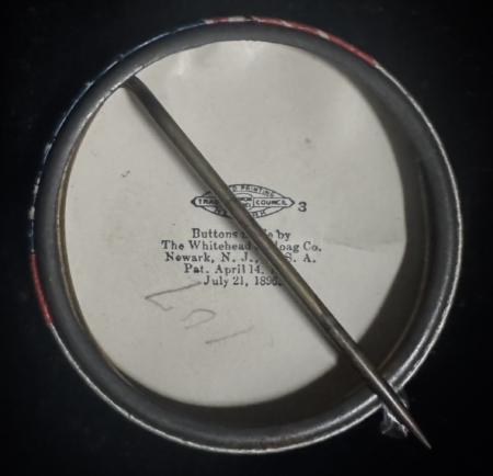 New Store Items 1896 WILLIAM JENNINGS BRYAN 1 3/4″ CELLO CAMPAIGN BUTTON-COLORFUL & MINT!