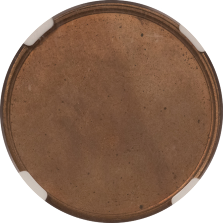 Exonumia RARE ca 1840 WILLIAM HARRISON POLITICAL MEDAL, 35mm, DEWITT WHH-G(4); NGC MS-63!