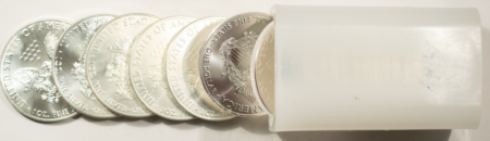 American Silver Eagles 2020 TYPE 1 $1 AMERICAN SILVER EAGLE ORIGINAL 20 COIN TUBE – BU IN US MINT TUBE