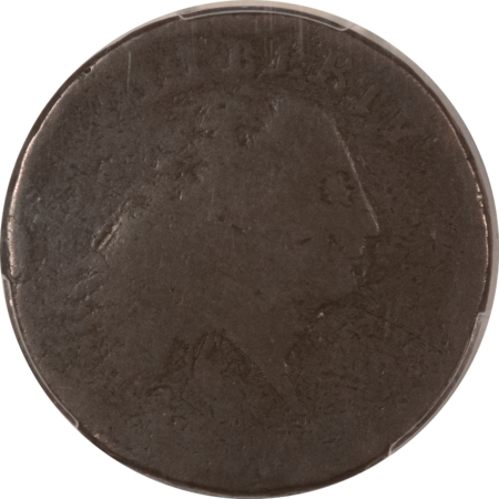 Flowing Hair Large Cents 1793 CHAIN CENT, AMERICA PCGS FR-2, NICE BROWN, BOLD DETAIL, SOME DATE, LOOKS AG