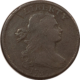 Draped Bust Large Cents 1797 REV OF 1795 GRIPPED EDGE DRAPED BUST LARGE CENT CIRCULATED HONEST LOW GRADE