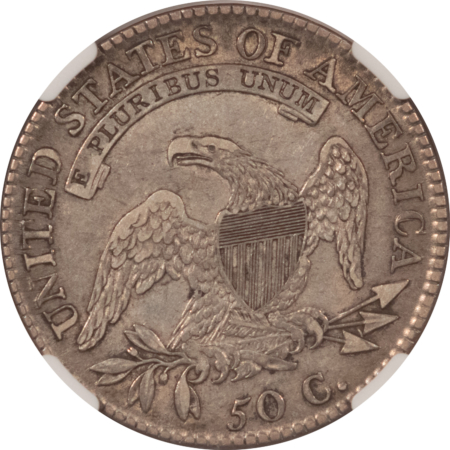 CAC Approved Coins 1817 CAPPED BUST HALF DOLLAR, O-109 – NGC XF-40, CAC APPROVED!