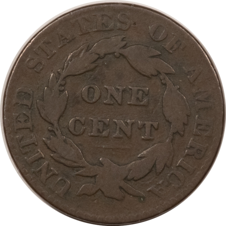 Coronet Head Large Cents 1923/2 CORONET HEAD LARGE CENT – PLEASING CIRCULATED EXAMPLE! TOUGH DATE!