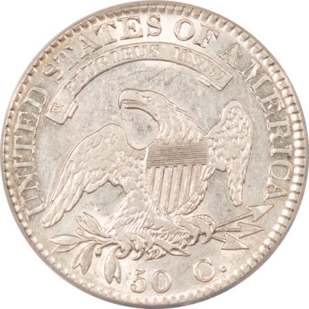 Early Halves 1823 CAPPED BUST HALF DOLLAR, O-106a – ANACS EF-40