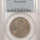 Early Halves 1823 CAPPED BUST HALF DOLLAR, O-106a – ANACS EF-40