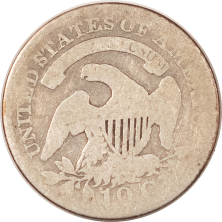 Capped Bust Dimes 1827 CAPPED BUST DIME – PLEASING CIRCULATED EXAMPLE!