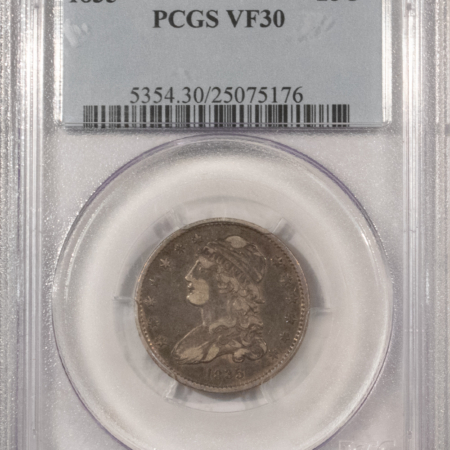 Capped Bust Quarters 1835 CAPPED BUST QUARTER – PCGS VF-30 NICE ORIGINAL