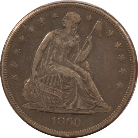 Dollars 1860-O $1 SEATED LIBERTY DOLLAR – PCGS XF-40 NICE PLEASING!