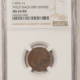 Civil War & Hard Times (1861-65) NY NY F-630AT-5a J MAHNKEN LIQUORS, R-4 – NGC MS-65 BN GORGEOUS GEM!