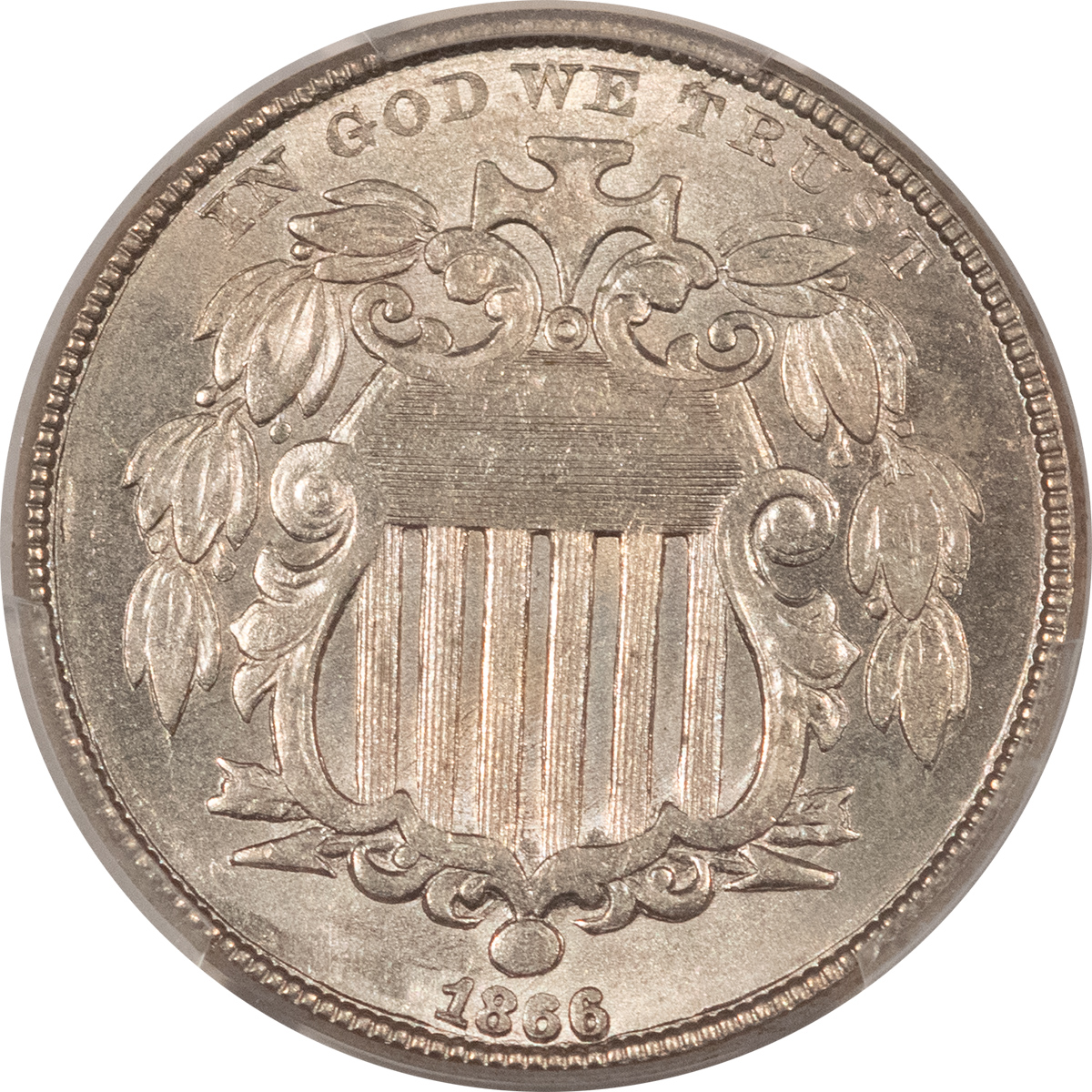 CAC Approved Coins 1866 SHIELD NICKEL, RAYS – PCGS MS-63, CAC APPROVED! BLAZING LUSTER & PQ+! CAC Approved Coins 1866 SHIELD NICKEL, RAYS – PCGS MS-63, CAC APPROVED! BLAZING LUSTER & PQ+!