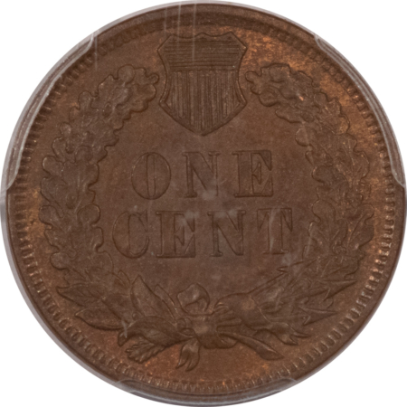 Indian 1874 INDIAN CENT – PCGS MS-62 BN, CHOICE & ORIGINAL!