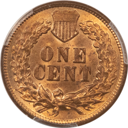 CAC Approved Coins 1875 INDIAN CENT EAGLE EYE- PCGS MS-64 RB CAC, LOOKS GEM! PREMIUM QUALITY++!