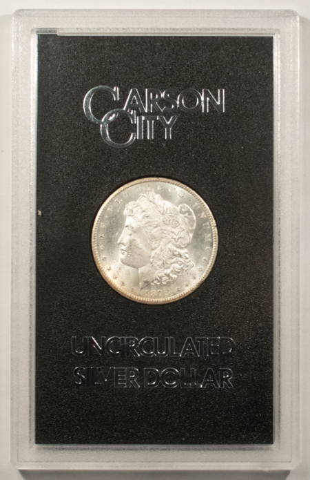 Dollars 1878-CC $1 MORGAN DOLLAR GSA – UNCIRCULATED WITH BOX AND COA, CARSON CITY!