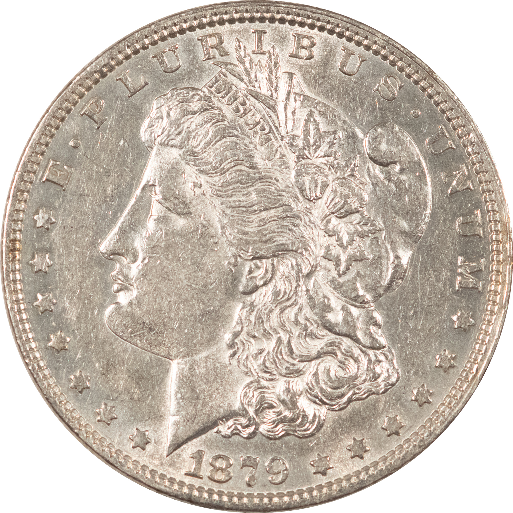 Dollars 1879 $1 MORGAN DOLLAR – WHITE HIGH GRADE EXAMPLE! Dollars 1879 $1 MORGAN DOLLAR – WHITE HIGH GRADE EXAMPLE!