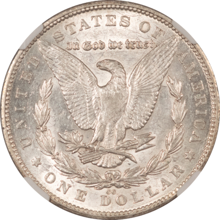 Dollars 1879-CC $1 MORGAN DOLLAR – NGC AU-53, FRESH & LUSTROUS! CARSON CITY!