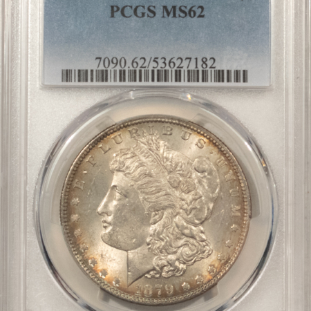 Dollars 1879-O $1 MORGAN DOLLAR – PCGS MS-62 FRESH & LOOKS CHOICE!