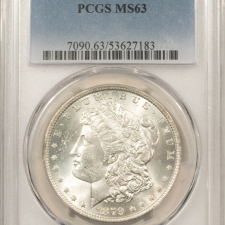 Dollars 1879-O $1 MORGAN DOLLAR – PCGS MS-63 BLAST WHITE