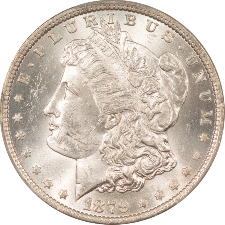 Dollars 1879-O $1 MORGAN DOLLAR – PCGS MS-63 BLAST WHITE