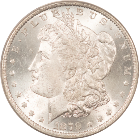 Dollars 1879-O $1 MORGAN DOLLAR – PCGS MS-64, BLAST WHITE & SUPER FLASHY!