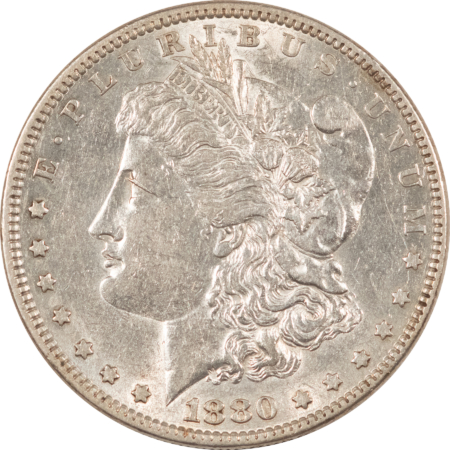 Dollars 1880 $1 MORGAN DOLLAR – WHITE HIGH GRADE EXAMPLE!