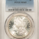 Dollars 1881-S $1 MORGAN DOLLAR – PCGS MS-64, FLASHY WHITE & PQ!