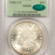 Dollars 1879-S $1 MORGAN DOLLAR – PCGS MS-64 PL, PROOFLIKE OGH, PQ & LOOKS GEM!