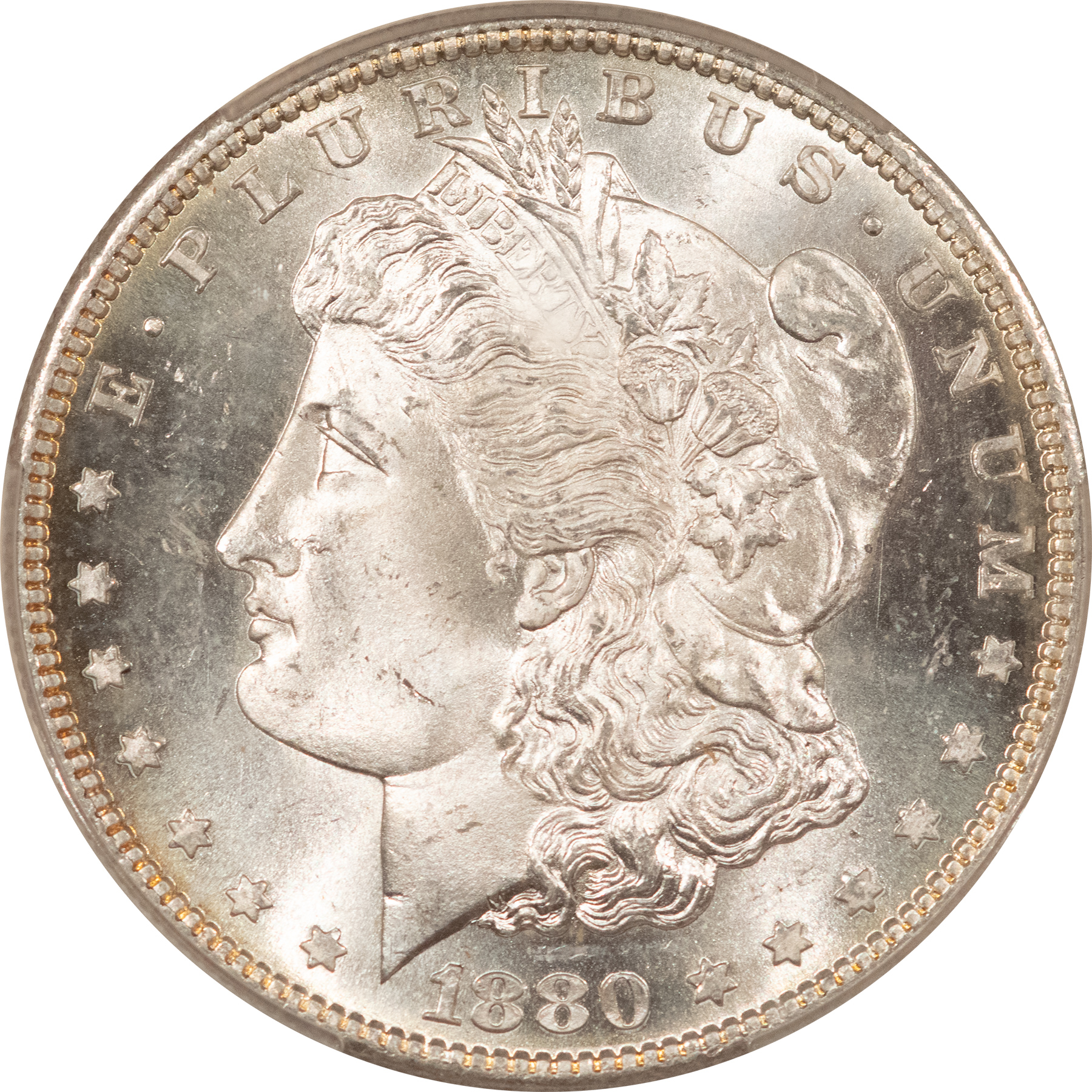 CAC Approved Coins 1880-S $1 MORGAN DOLLAR – CACG MS-64, CAC APPROVED! BLAST WHITE & PQ! LOOKS GEM! CAC Approved Coins 1880-S $1 MORGAN DOLLAR – CACG MS-64, CAC APPROVED! BLAST WHITE & PQ! LOOKS GEM!