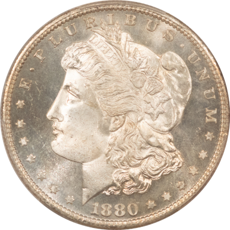 CAC Approved Coins 1880-S $1 MORGAN DOLLAR – PCGS MS-66 PL CAC, SUPER NICE PROOFLIKE & SUPERB!