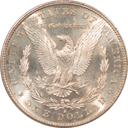 Dollars 1881-S $1 MORGAN DOLLAR – PCGS MS-64, FLASHY WHITE & PQ!