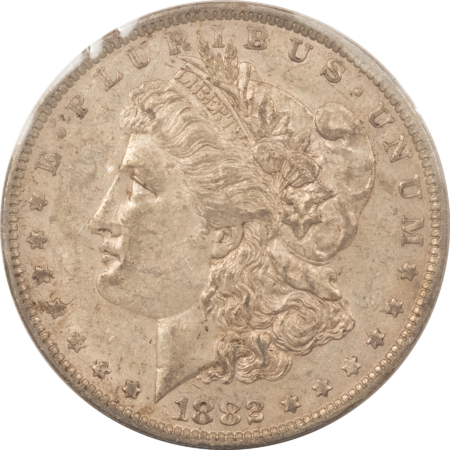 Dollars 1882-O $1 MORGAN DOLLAR GSA BLUE SOFT PACK – ABOUT UNCIRCULATED W/ BOTH CARDS!