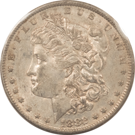 Dollars 1882-O $1 MORGAN DOLLAR GSA BLUE SOFT PACK – AU+ W/ ENVELOPE & BOTH CARDS!