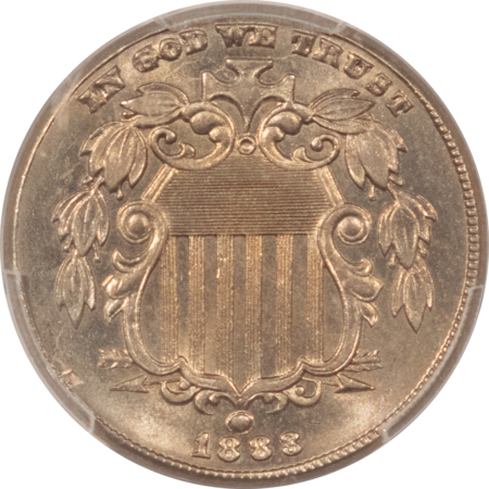 CAC Approved Coins 1883 SHIELD NICKEL – PCGS MS-64, CAC APPROVED! FRESH & ORIGINAL!