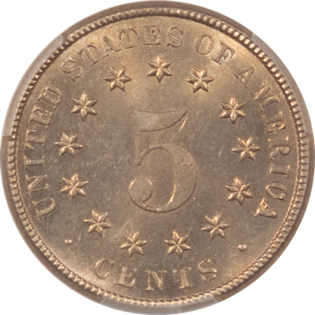 CAC Approved Coins 1883 SHIELD NICKEL – PCGS MS-64, CAC APPROVED! FRESH & ORIGINAL!