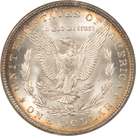 Dollars 1883-O $1 MORGAN DOLLAR – NGC MS-63, PREMIUM QUALITY COLOR! OLD FATTIE!