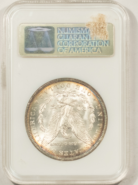 Dollars 1883-O $1 MORGAN DOLLAR – NGC MS-63, PREMIUM QUALITY COLOR! OLD FATTIE!