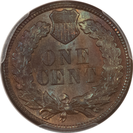 CAC Approved Coins 1884 INDIAN CENT – PCGS MS-64 RB, LOOKS GEM! PREMIUM QUALITY & CAC APPROVED!